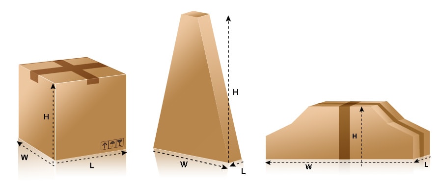 volumetric weight dhl