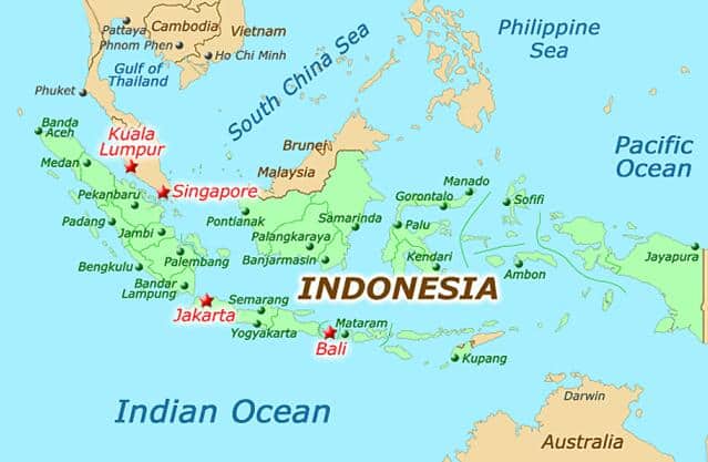 Indonesia map