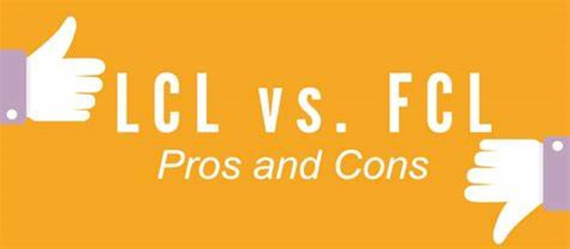 FCL vs LCL Shipment from China