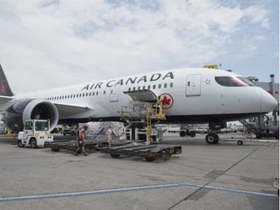 Air freight from China to Canada
