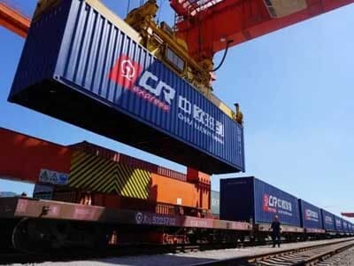 rail freight from china to uk