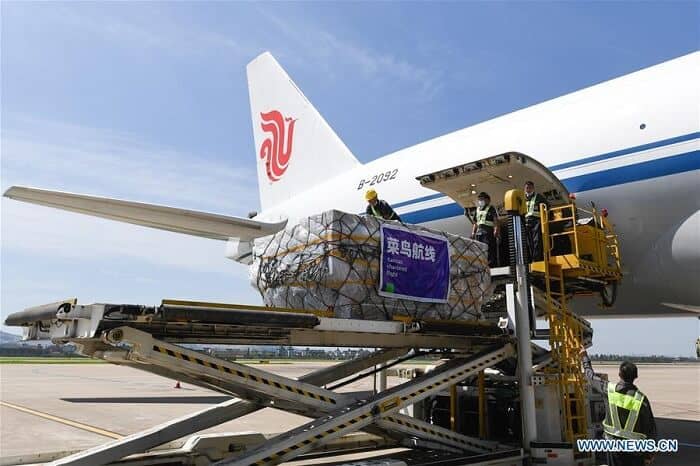 Air cargo shipping from China to Poland
