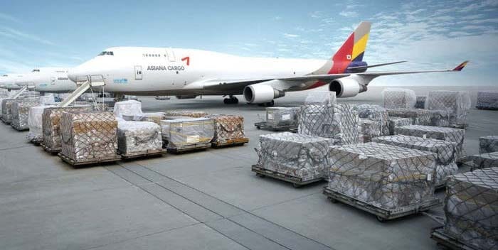 Air shipping from China to Canada