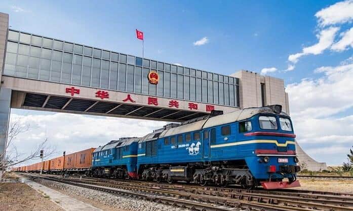 Train Freight from China to Italy