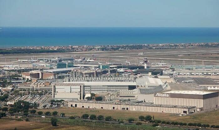 Leonardo Da Vinci Fiumicino Airport, Rome.