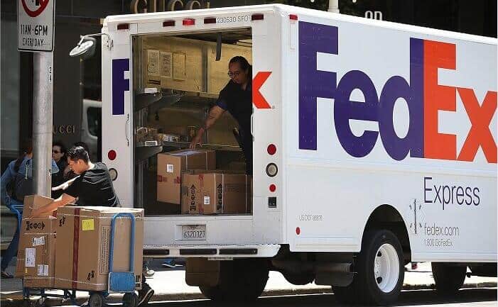 FedEx is popular in Italy