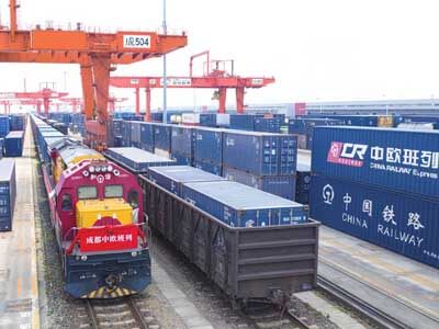 Rail Freight from China to Ireland