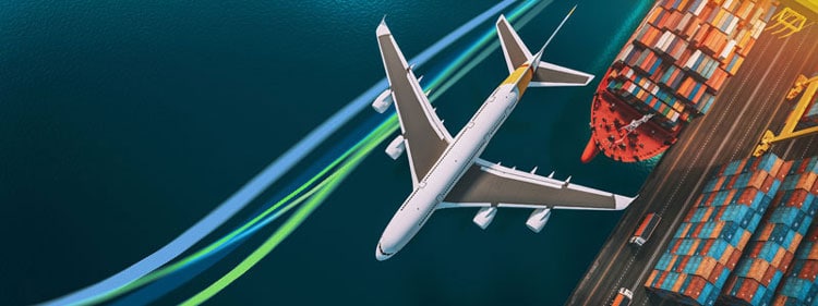 Air shipping from China to Canada