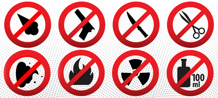 Prohibated Items in Egypt Prohibated Items in Egypt