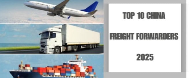 Top 10 freight forwarders in China 2025
