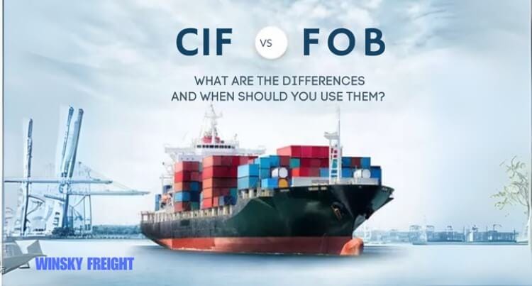 CIF vs FOB CIF vs FOB