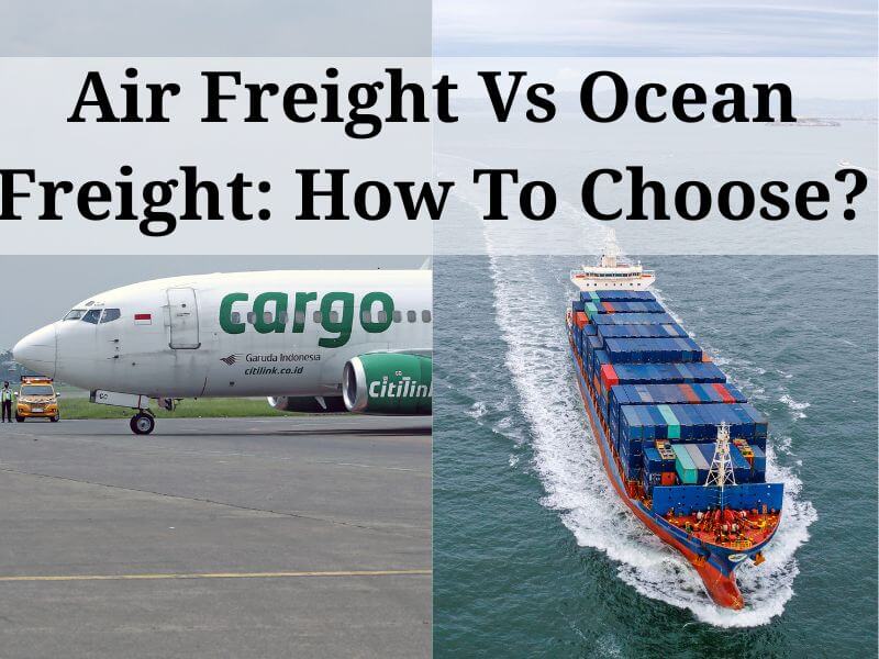 Air Freight vs Sea Freight Air Freight vs Sea Freight