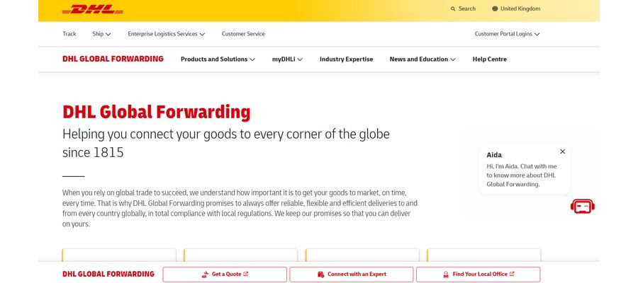 DHL Global Forwarding DHL Global Forwarding