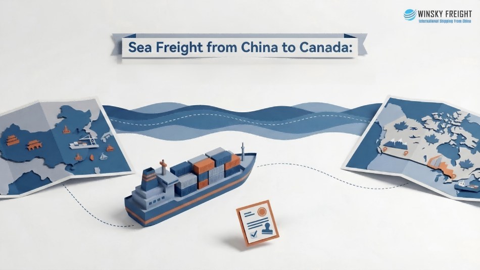 Sea freight from China to Canada