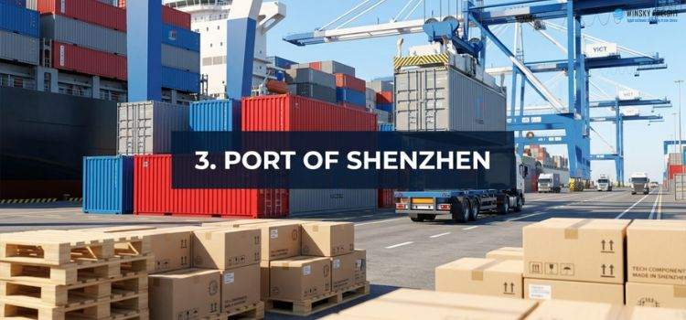 Port of Shanghai, China