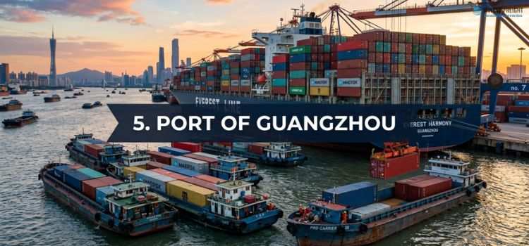 Port of Guangzhou, China