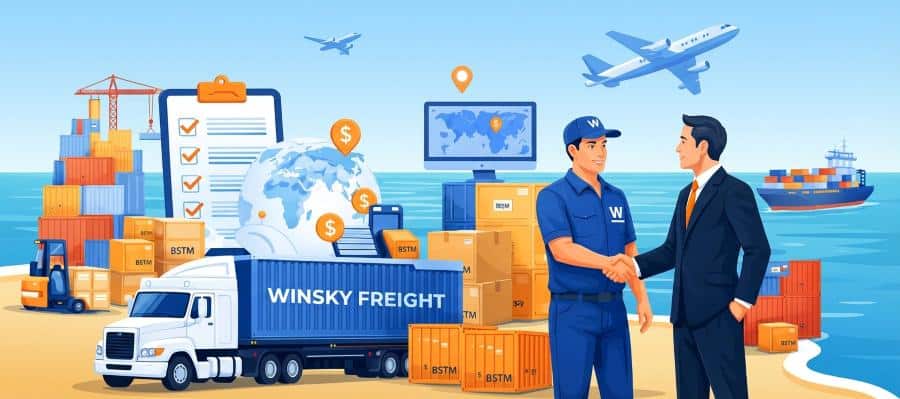 Getting started with Winsky Freight Consolidation