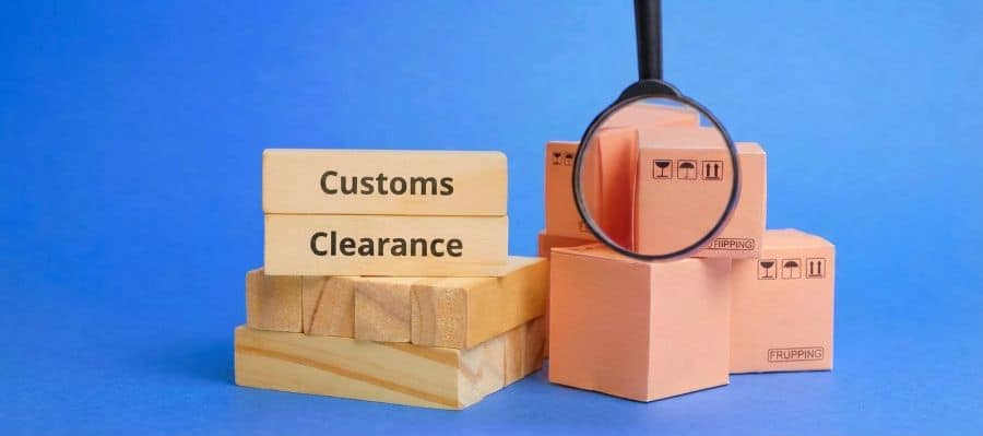 Customs clearance from China