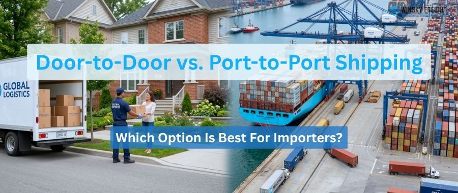 Door-to-door vs. port-to-port shipping
